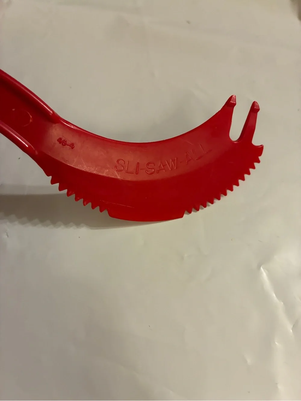 Tupperware Sli Saw All Rocker Cheese knife Red Multi-Purpose Plastic Tool
